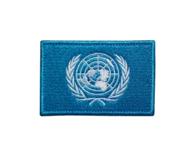 United Nations Flag Patch - 2 x 3 Inches