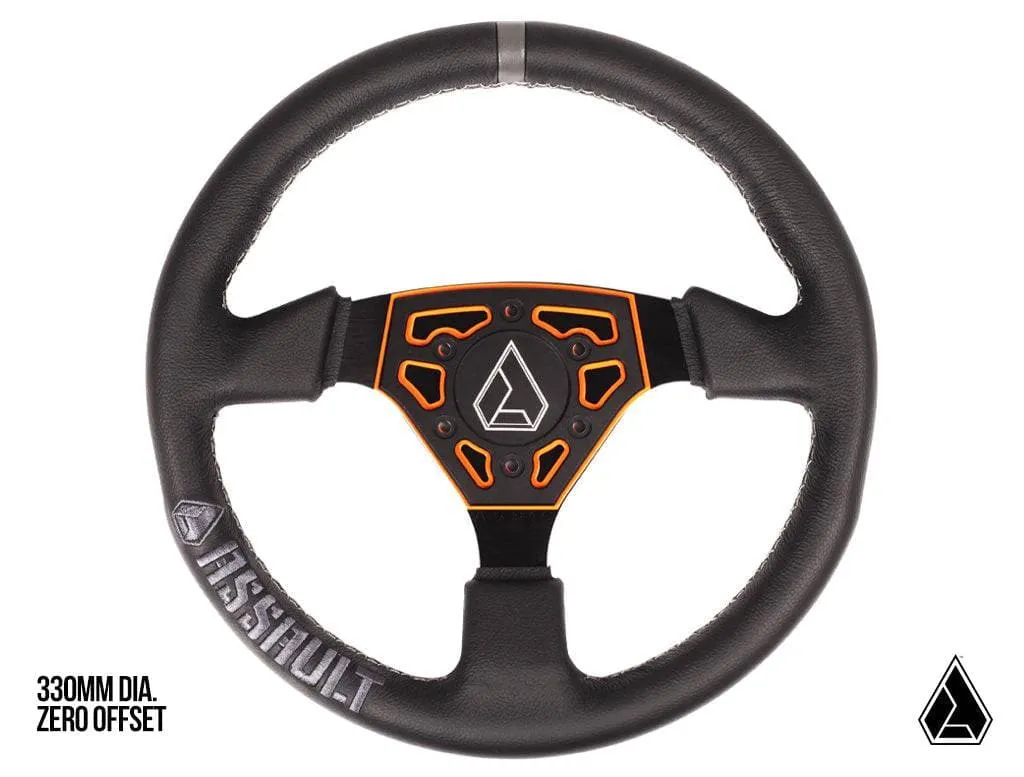 Universal Navigator Leather UTV Steering Wheel