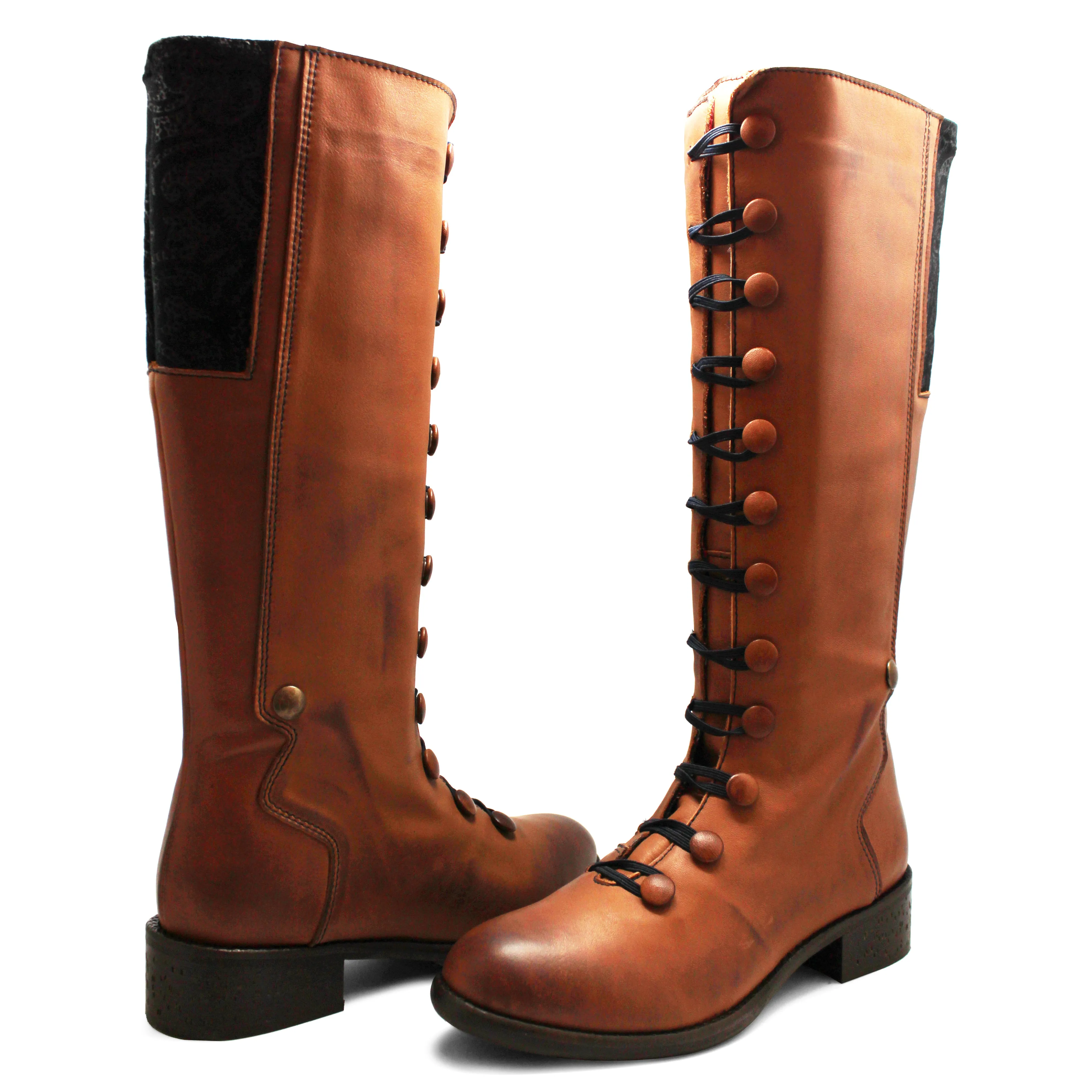 Velvet - Tan Long leg Boot- LAST PAIR 37!