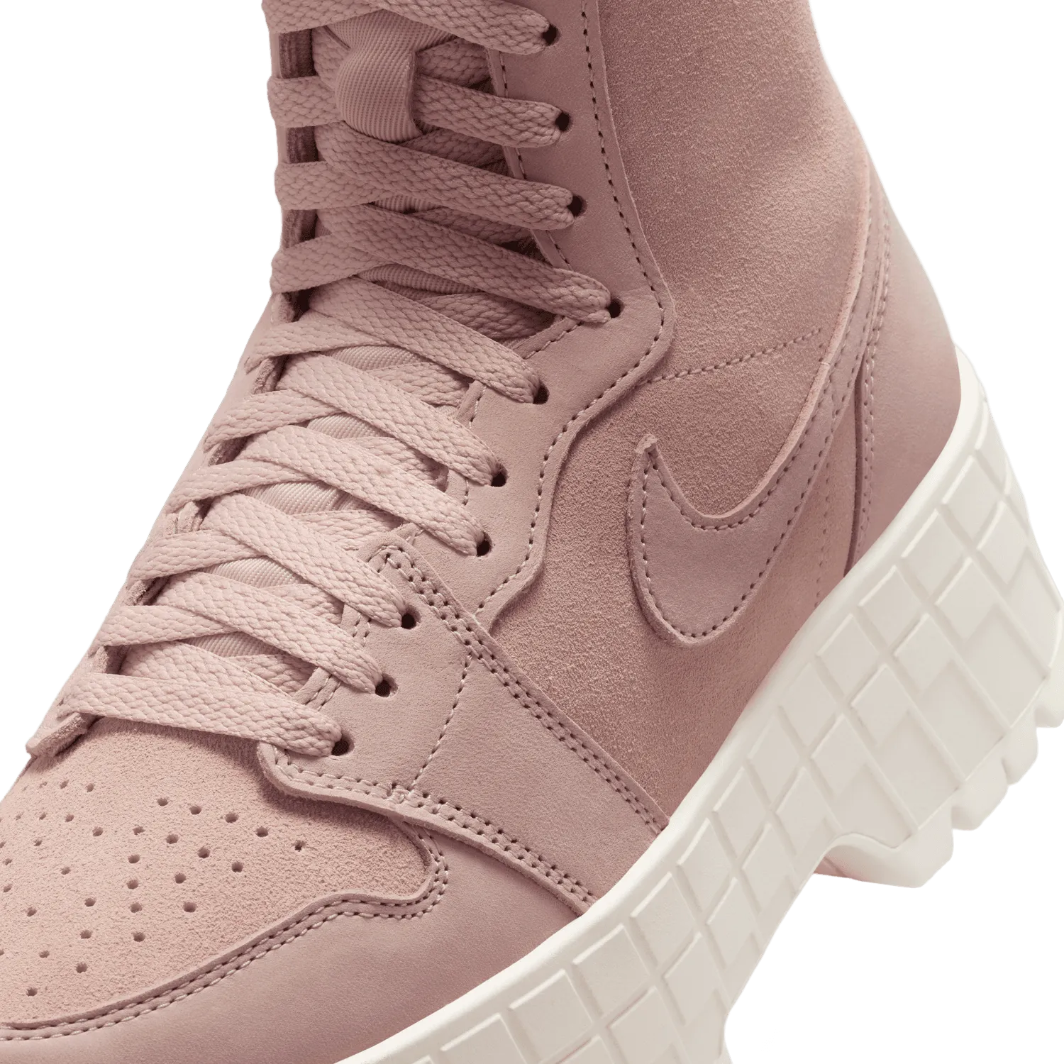 Wmns Air Jordan 1 Brooklyn 'Pink Suede'